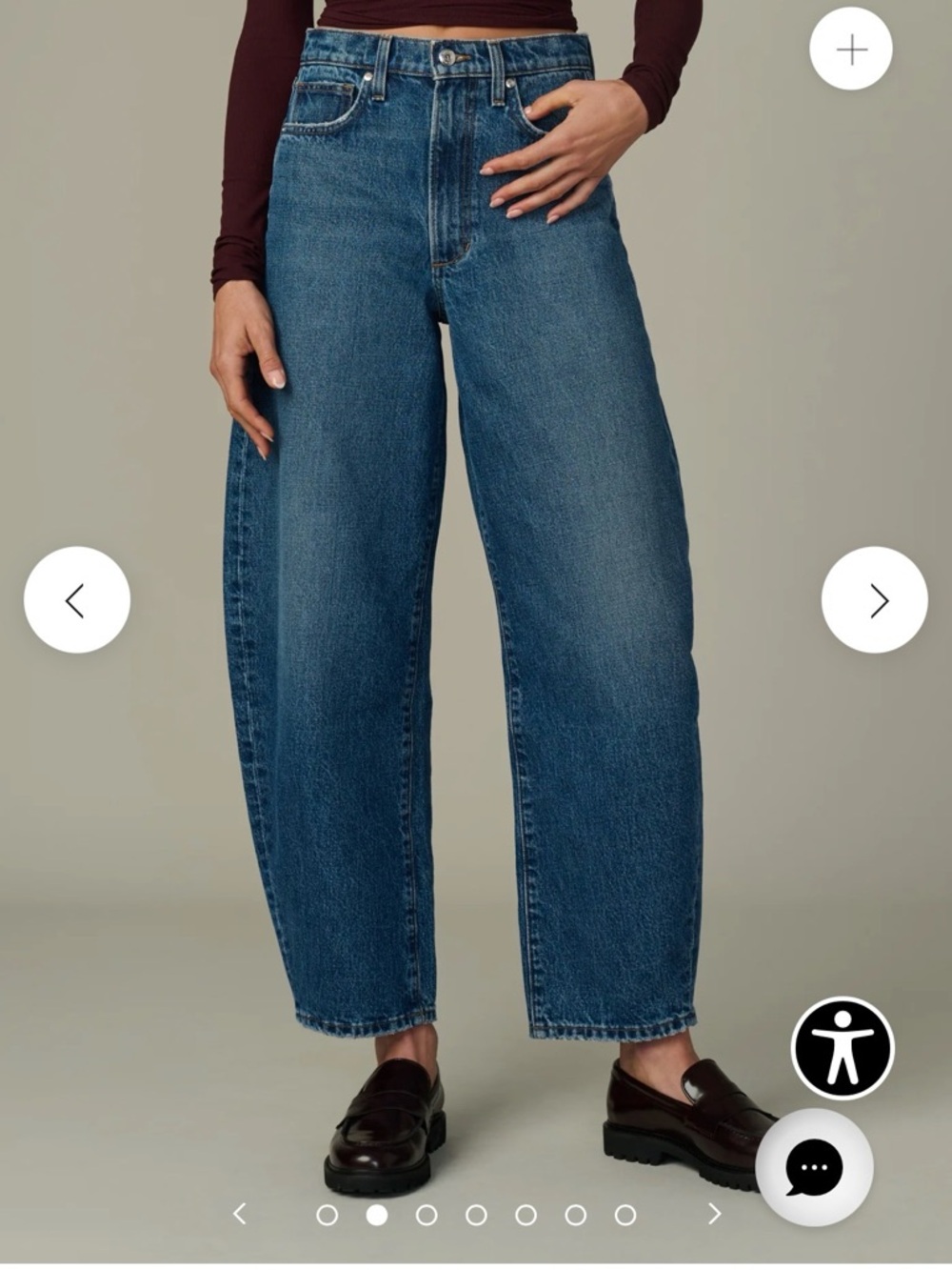Joe’s The Billie High Rise Barrel Jean